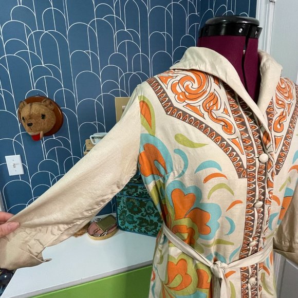 Vintage Mod Bernardo Button Up Dress - Picture 12 of 14